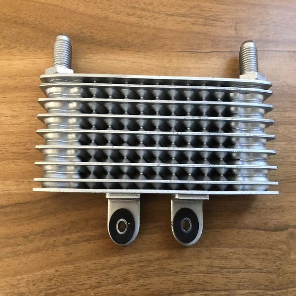 Aluminium Oil Cooler kanggo Motor